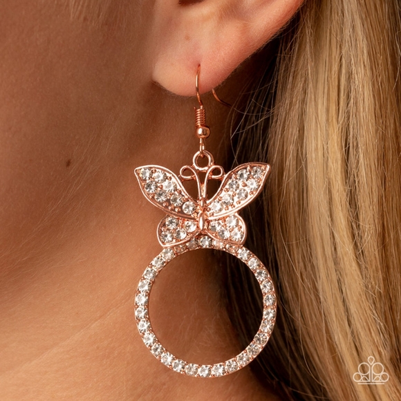 NWT- 4 Piece Paparazzi Jewelry Bundle- Iridescent, Pink, Copper, Gold - Picture 10 of 10